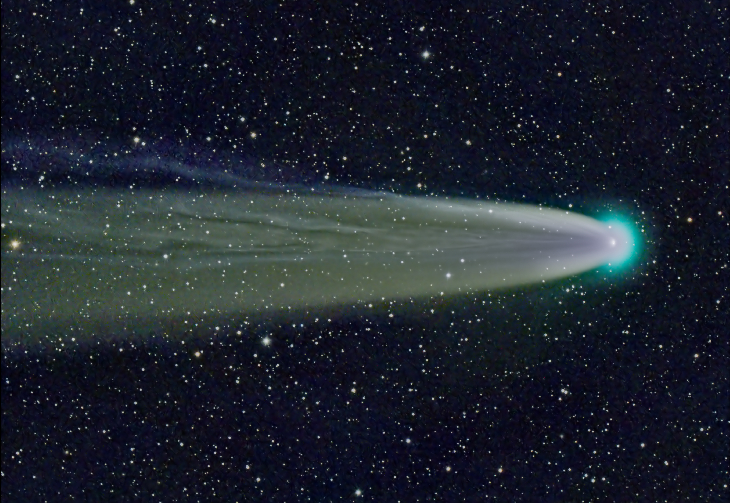 کشف دنباله دار لئونارد در ۲۰۲۱