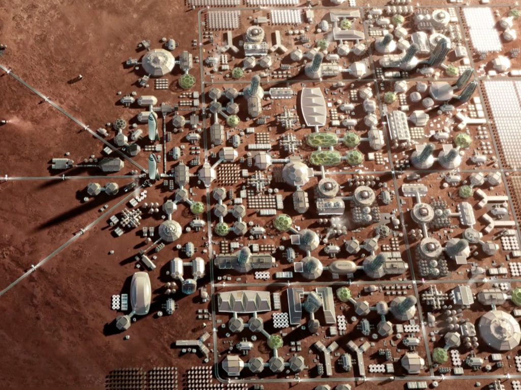 شهرک سازی در مریخ