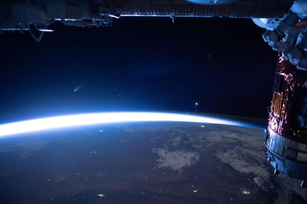 نیووایز از دید ایستگاه فضایی بین المللی